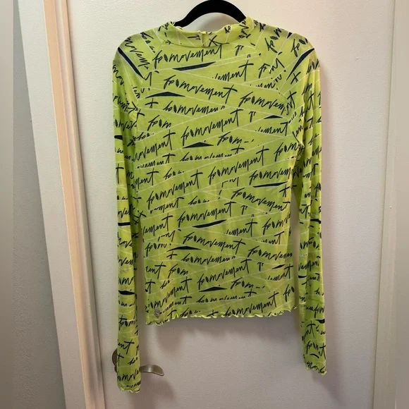 NWOT Free People High Jump Logo Long Sleeve - Picture 3 of 5